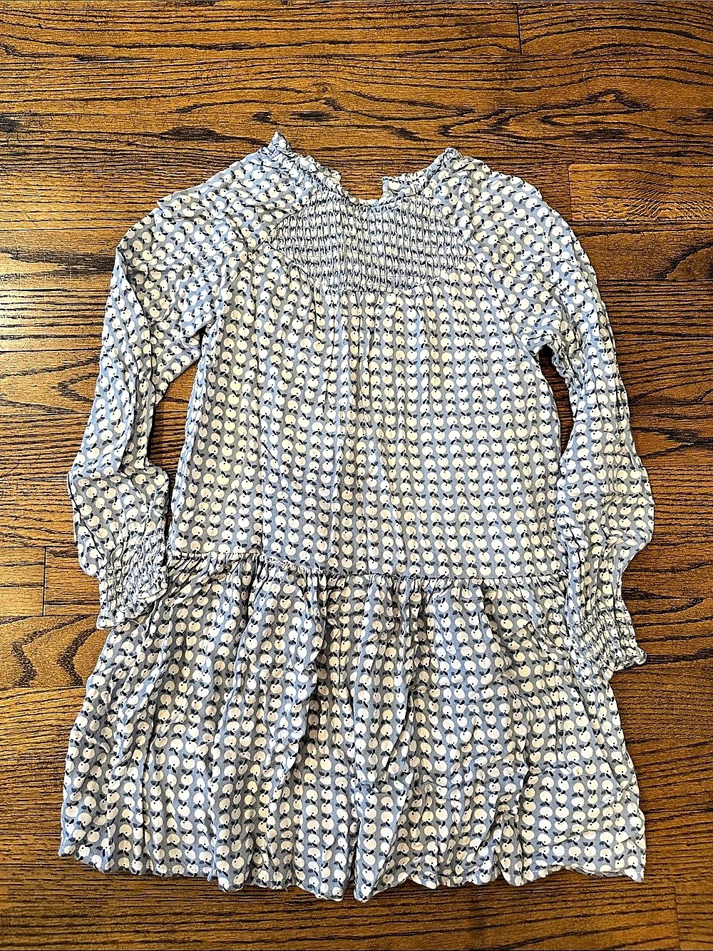 Mayoral Girls Geometric Dress Size 7 Like New